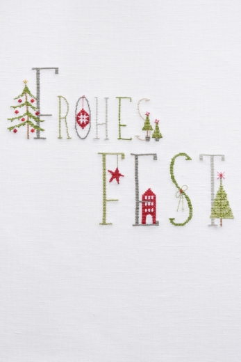Stickdatei -FROHES FEST-
