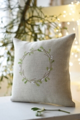 cushion cover -mistletoe-