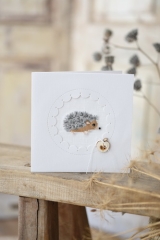 passepartout card -hedgehog,big-