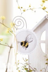 embroidery tag, bleached -bumblebee-