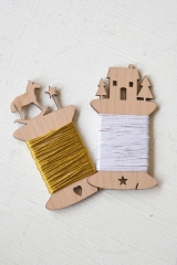 Garnwickelkarten -2er-Set-