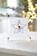 Stickdatei -Schutzengel-für die Maschinenstickerei