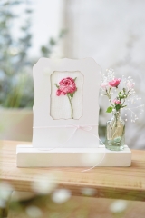 Materialpaket -Aufsteller -Rose-
